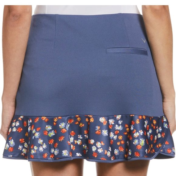 Callaway TrueSculpt Floral Block Flounce Hem Golf Skort (NWT) - Picture 3 of 15